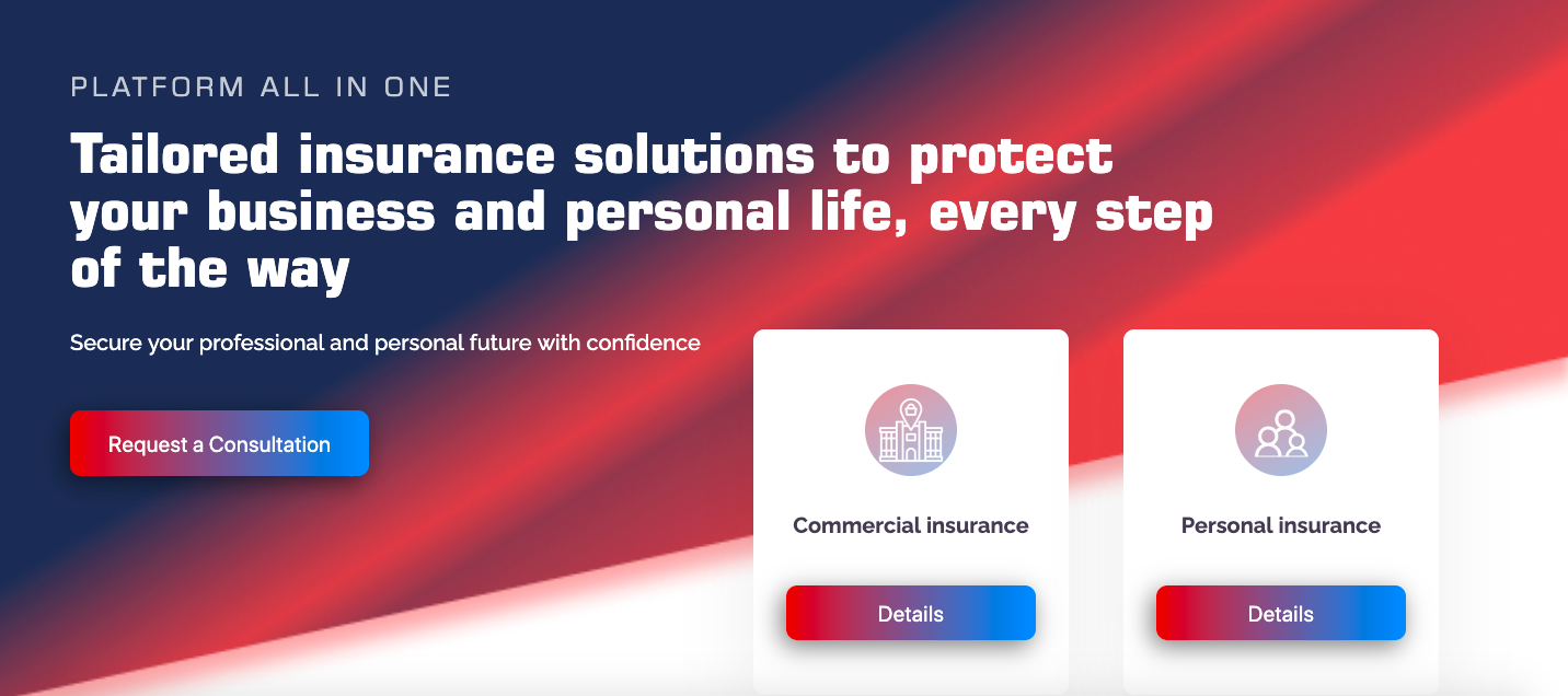 Website Design & Development for Insurance Agency