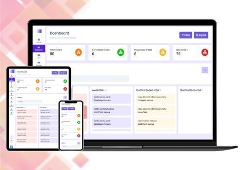 API Development for Events Building & Planning Company
